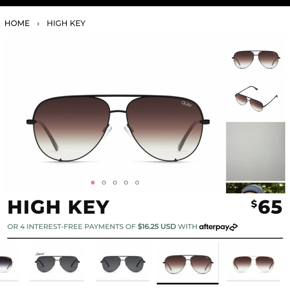 Quay High Key Sunglasses